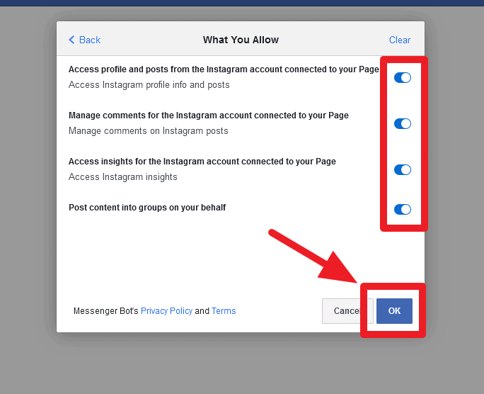 How to Import FB Account & Create a Flow with Visual Flow Builder 3