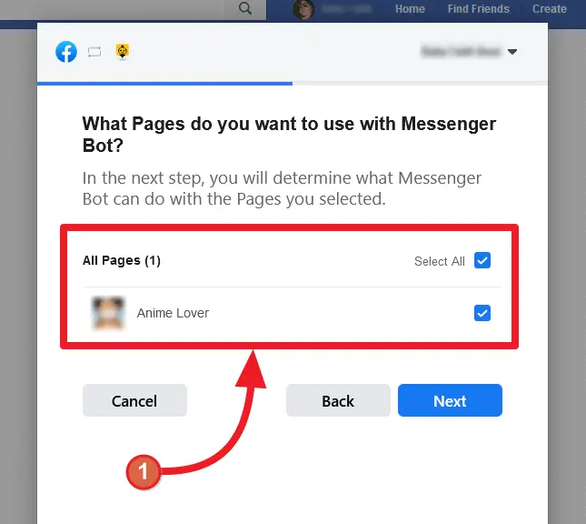 How to Import FB Account & Create a Flow with Visual Flow Builder 5