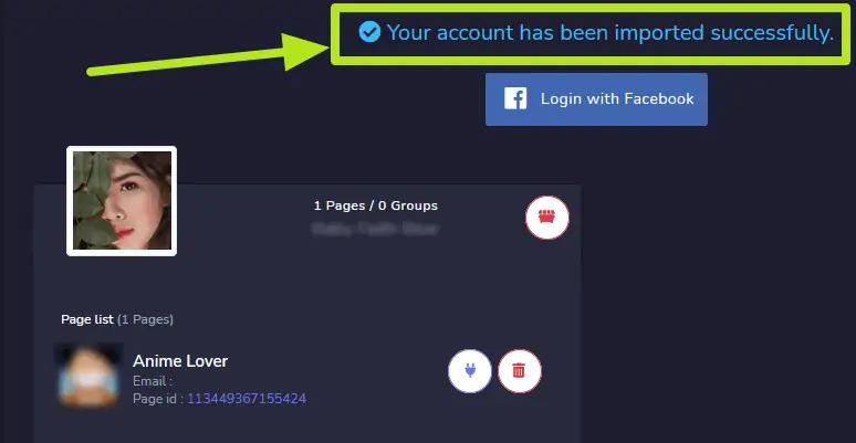 Messenger Bot - Import Account 7