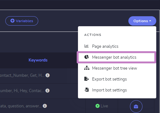 Messenger Bot - • Bot settings Messenger Bot Part 1 12