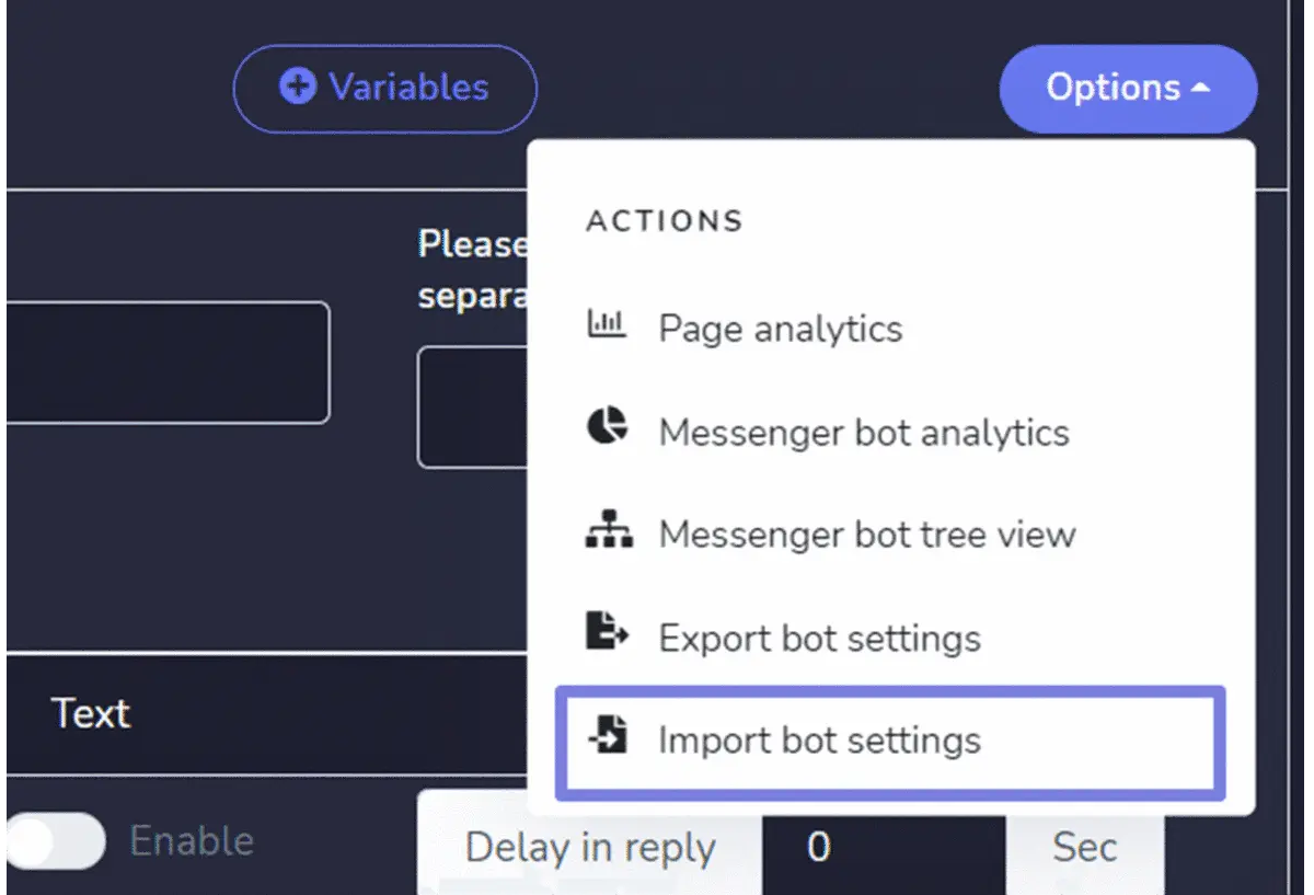 Messenger Bot - • Bot settings Messenger Bot Part 1 18