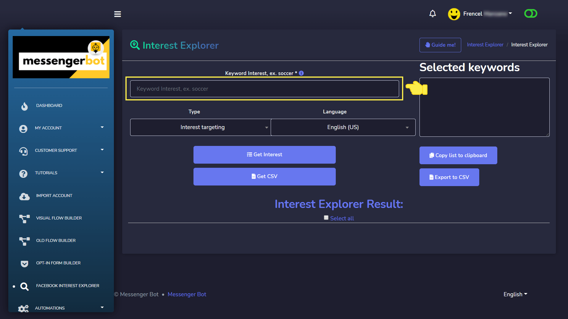 How To Use Facebook Interest Explorer 2
