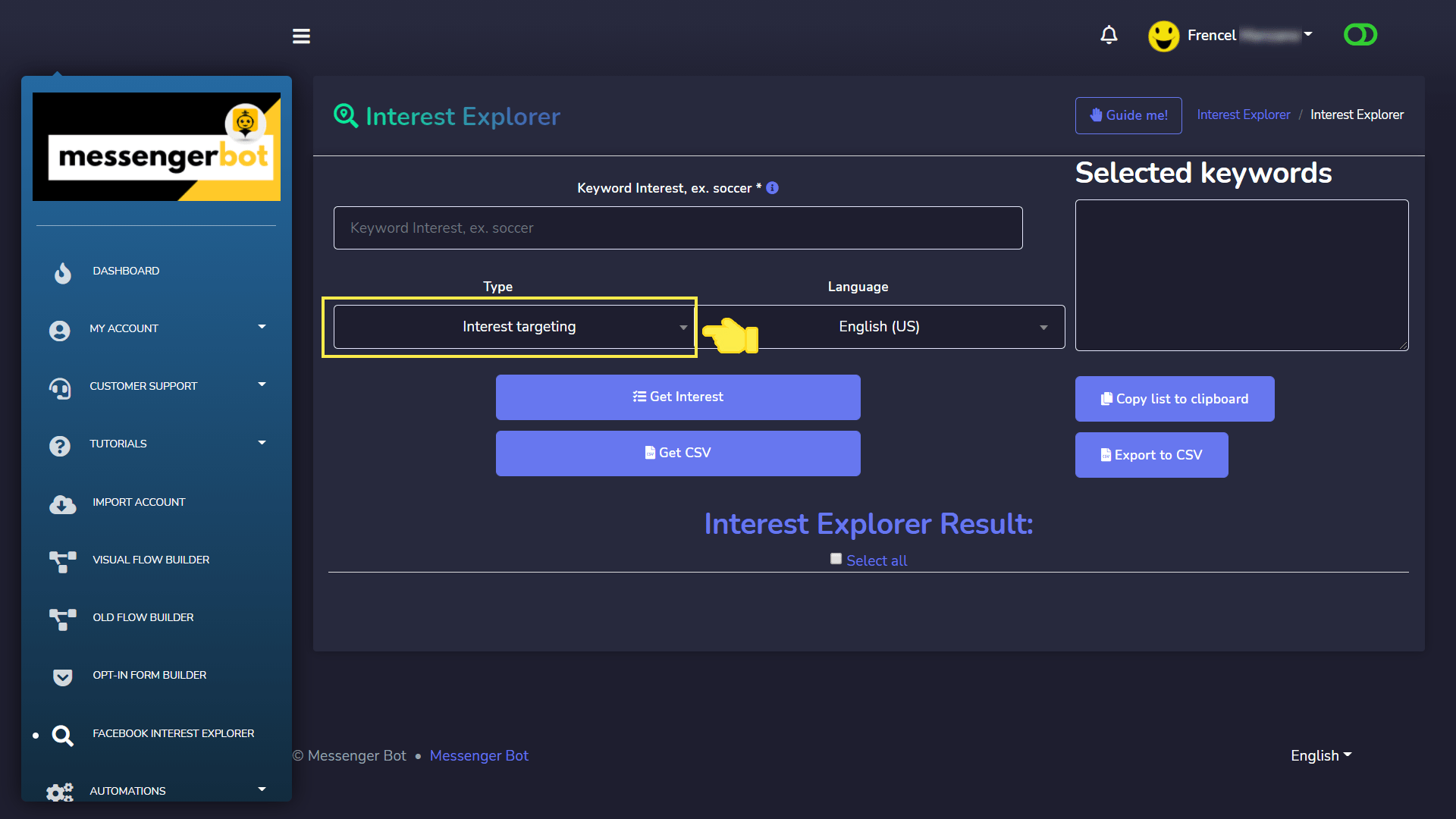 How To Use Facebook Interest Explorer 3