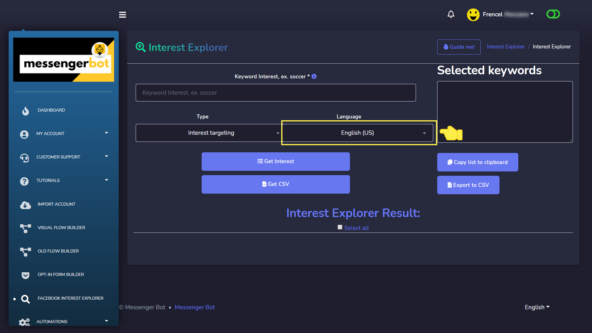 How To Use Facebook Interest Explorer 4