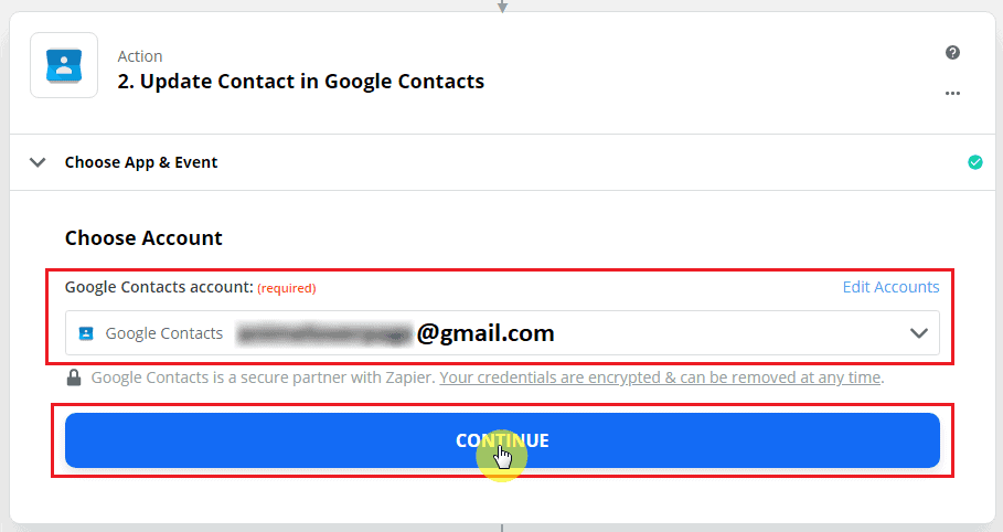 How To Integrate Zapier With Messenger Bot Using Webhook - Google Contacts 22