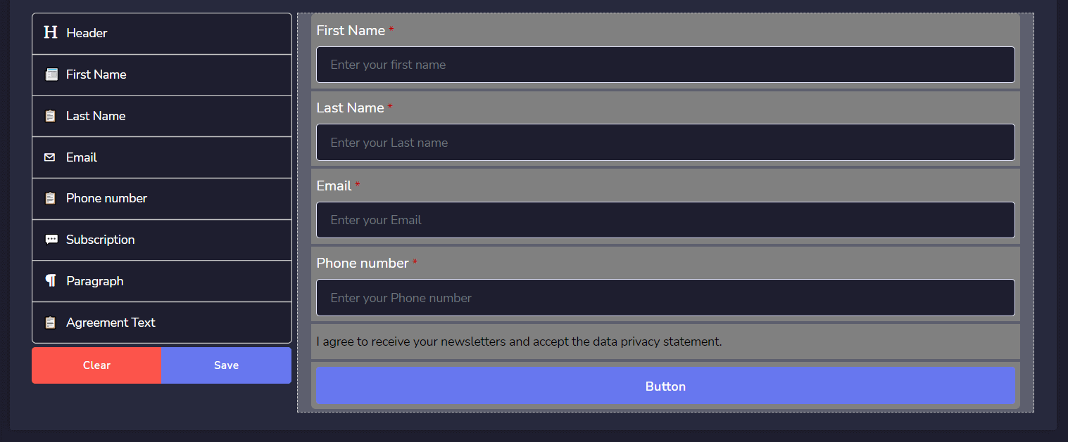 Email Phone Opt-in Form Builder 13
