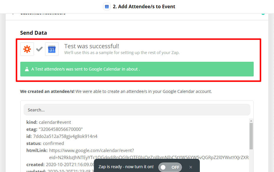 8.0.How To Integrate Zapier with Messenger Bot (part 4) How To Integrate Zapier With Messenger Bot Using Webhook - Google Calendar 25