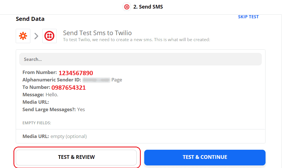 How To Integrate Zapier With Messenger Bot Using Webhook - Twilio 21