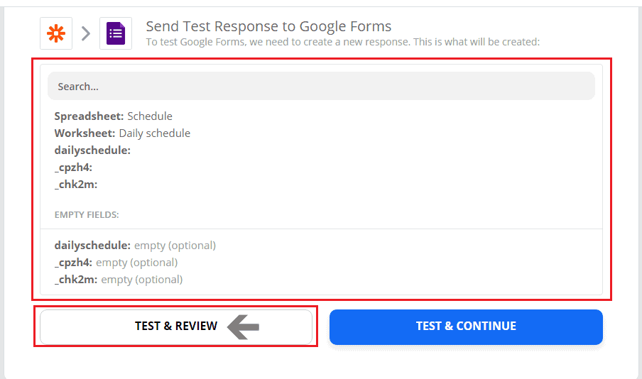 How To Integrate Zapier With Messenger Bot Using Webhook - Google Forms 23