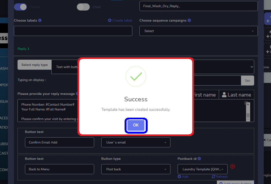 How to Import FB Account & Create a Flow with Visual Flow Builder 59