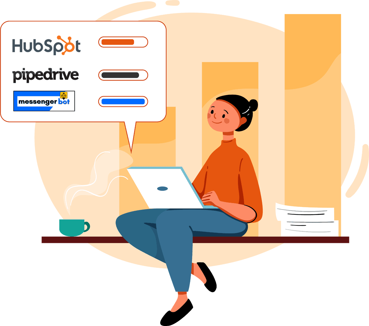 HubSpot vs Pipedrive vs Messenger Bot, Is Pipedrive better than HubSpot?, Does HubSpot integrate with Pipedrive?, What makes Pipedrive different?, What is better than HubSpot?, CRM Software, Marketing Automation