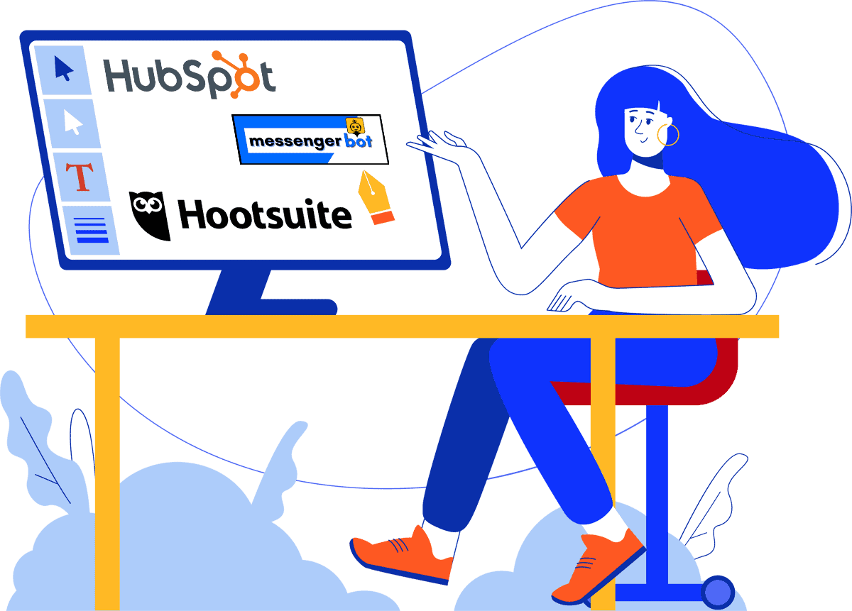 Hootsuite vs Hubspot vs Messenger Bot, Social Media Management Software, Social Media Marketing, Social features of Hootsuite vs Hubspot vs Messenger Bot, Differences and Similarities, Social media management tools, Core Features