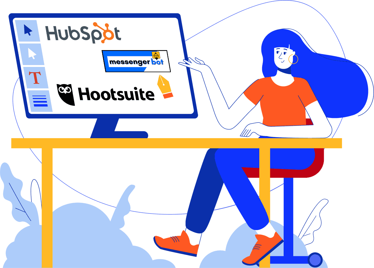 Hootsuite vs Hubspot vs Messenger Bot, Social Media Management Software, Social Media Marketing, Social features of Hootsuite vs Hubspot vs Messenger Bot, Differences and Similarities, Social media management tools, Core Features
