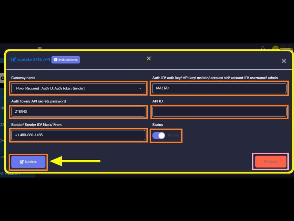 Messenger Bot SMS Gateway Integration Using Plivo 12