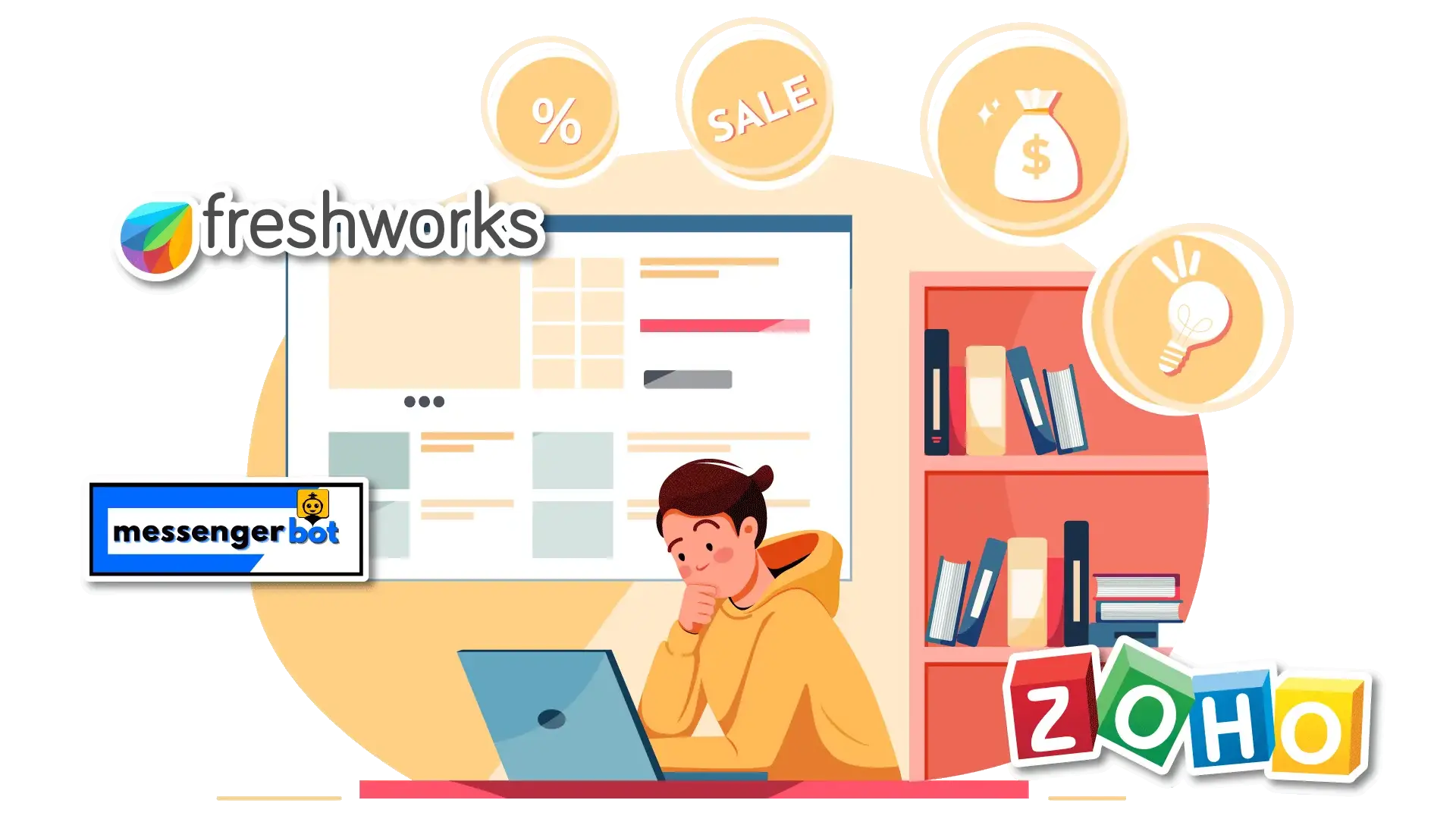 Zoho vs Freshworks, Marketing teams, Email management, Marketing automation, CRM, Comparison, Which is better, contact management, AI, Conversion