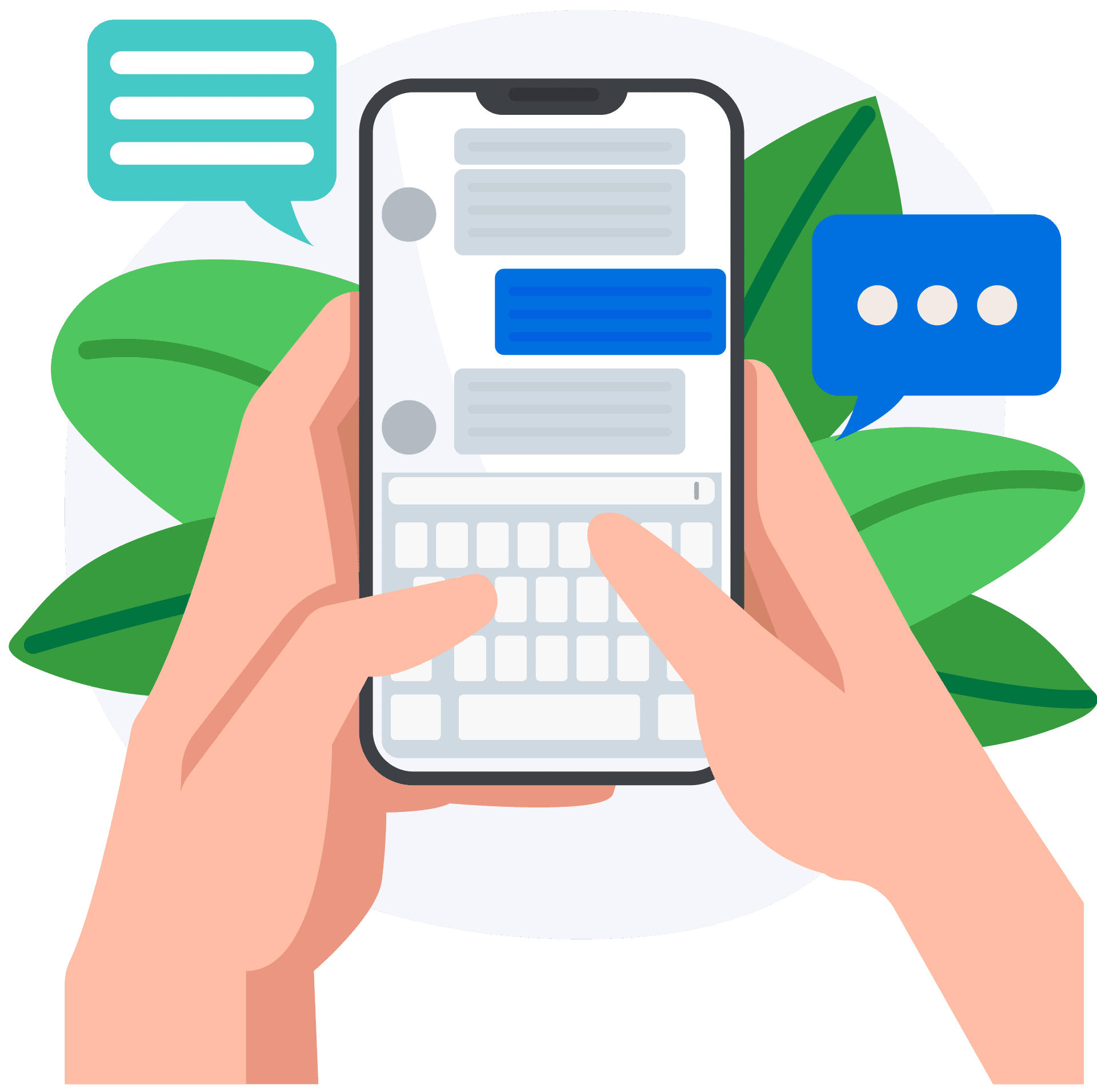 text message clipart