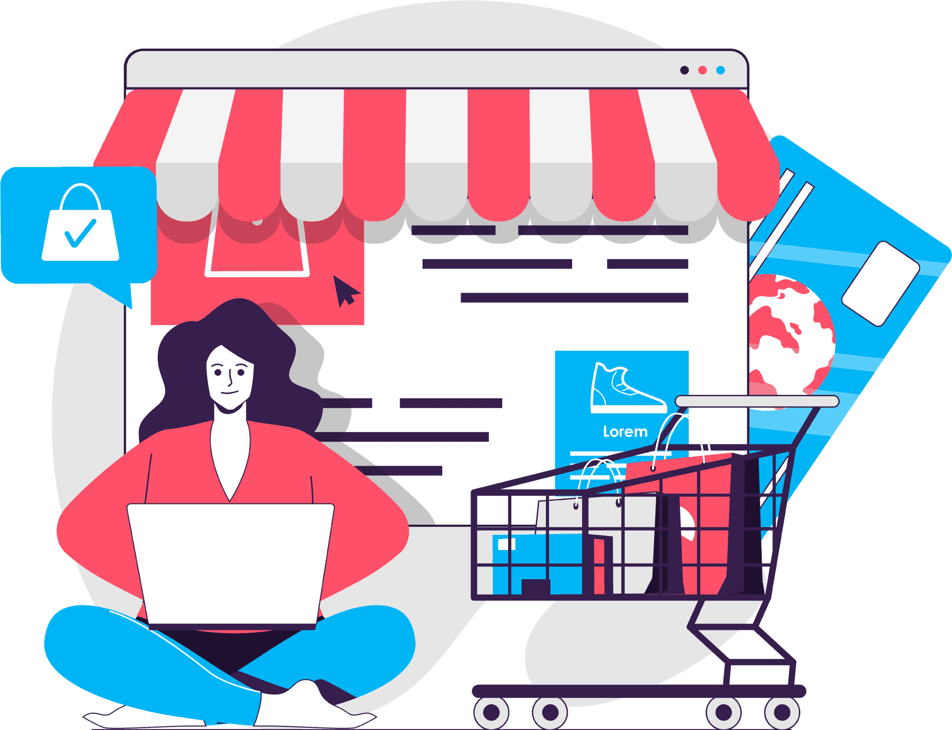 e commerce, online store, ecommerce business, ecommerce website, business to consumer b2c