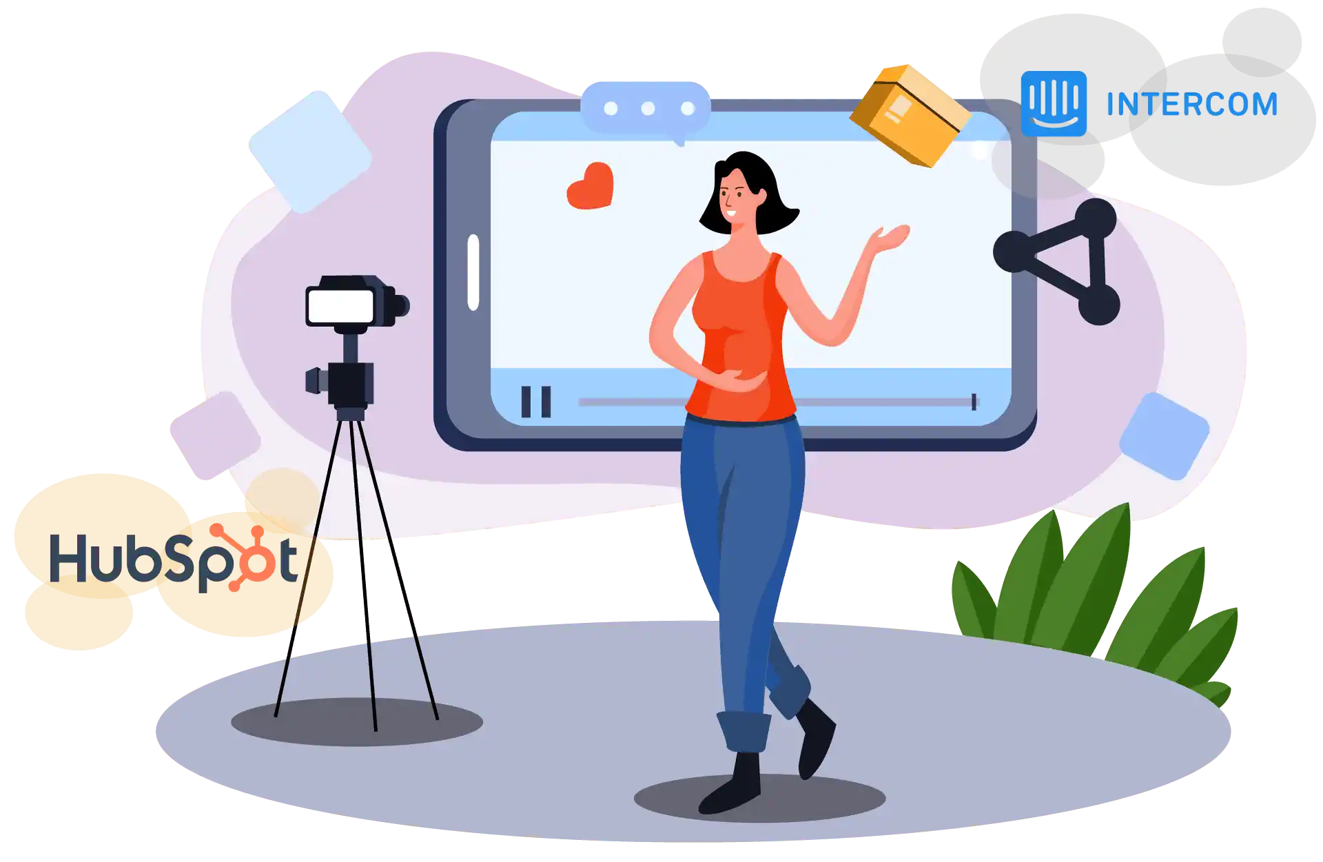 intercom vs hubspot, intercom vs hubspot marketing, intercom vs hubspot chat, hubspot messages vs intercom, hubspot service vs intercom
