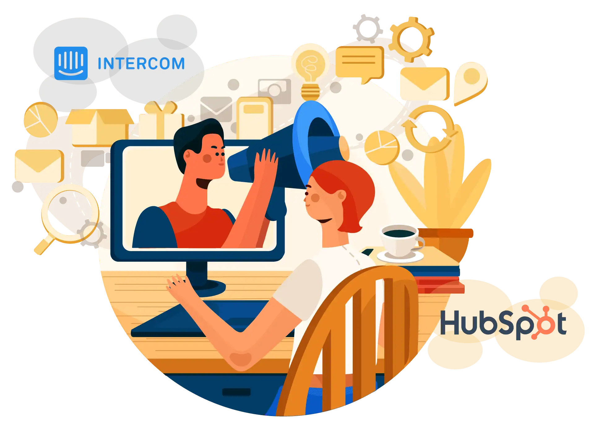 intercom vs hubspot, intercom vs hubspot marketing, intercom vs hubspot chat, hubspot messages vs intercom, hubspot service vs intercom