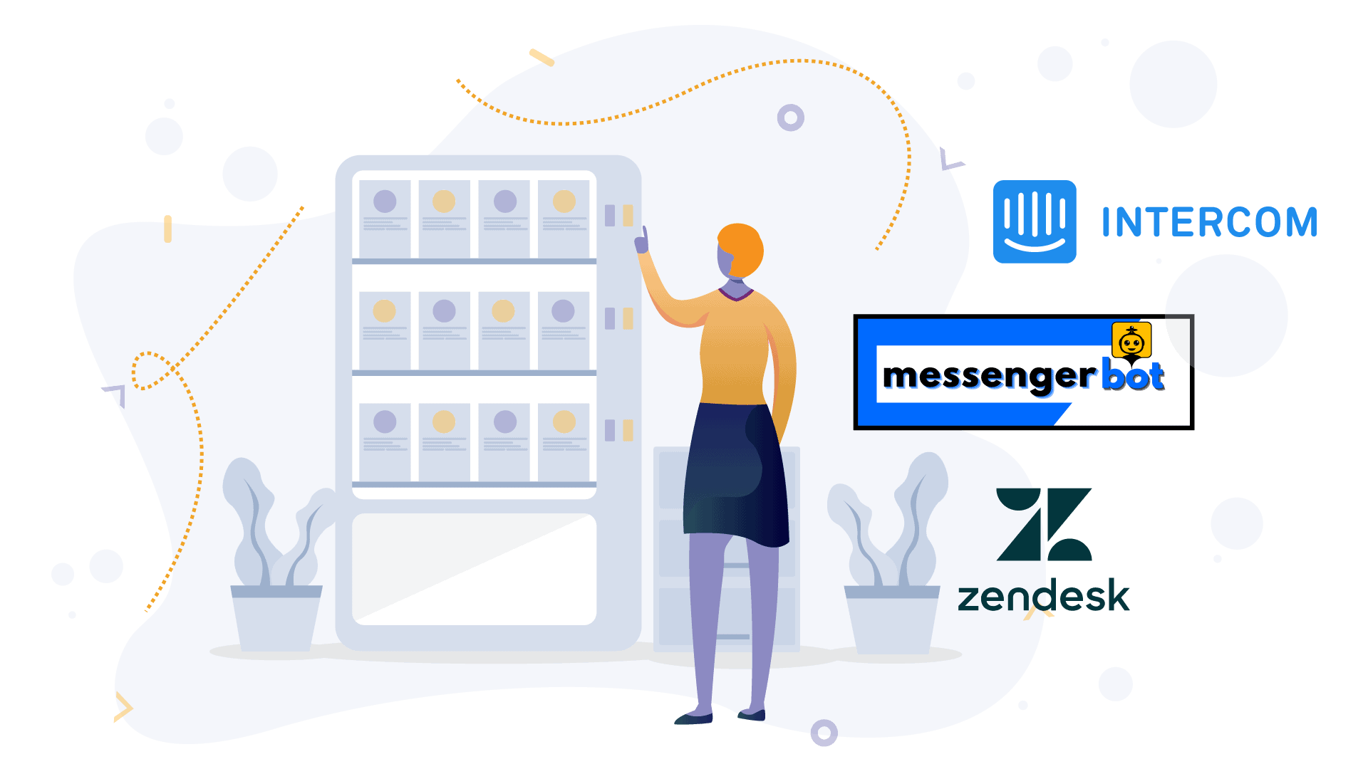 Intercom vs zendesk, Intercom vs Zendesk vs Messenger Bot, Comparisons, Chatbot, Support, Customer experience, Self-service, Features and benefits