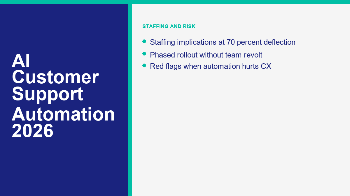 AI Customer Support Automation: How Small Teams Deflect 70% of Tickets in 2026 2 support team automation impact