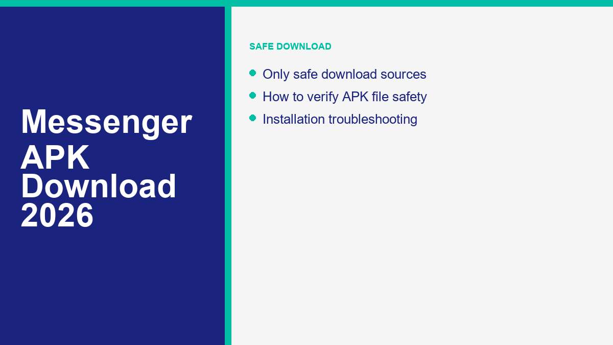 Messenger APK safe sources