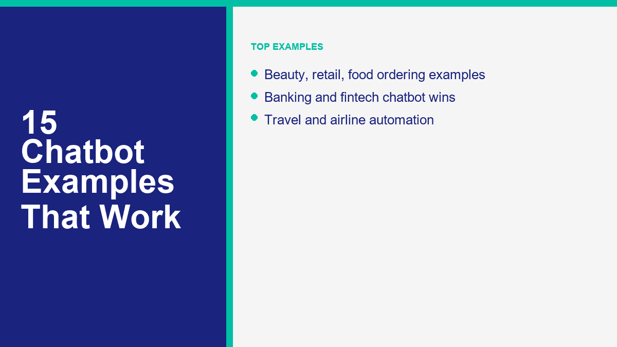 15 Chatbot Examples From Real Businesses That Drove Millions in Revenue (2026 Case Studies) 1 chatbot example case studies