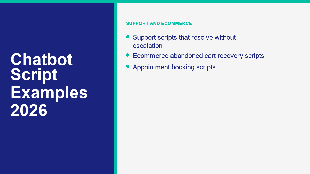 chatbot conversion scripts