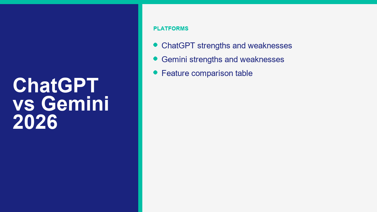 ChatGPT vs Gemini