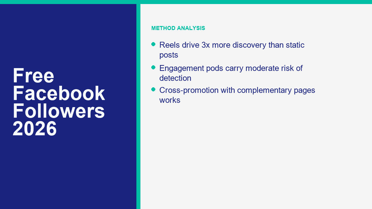 How to Get Free Facebook Followers in 2026: Every Legit Method Ranked and Reviewed 1 Facebook follower growth methods