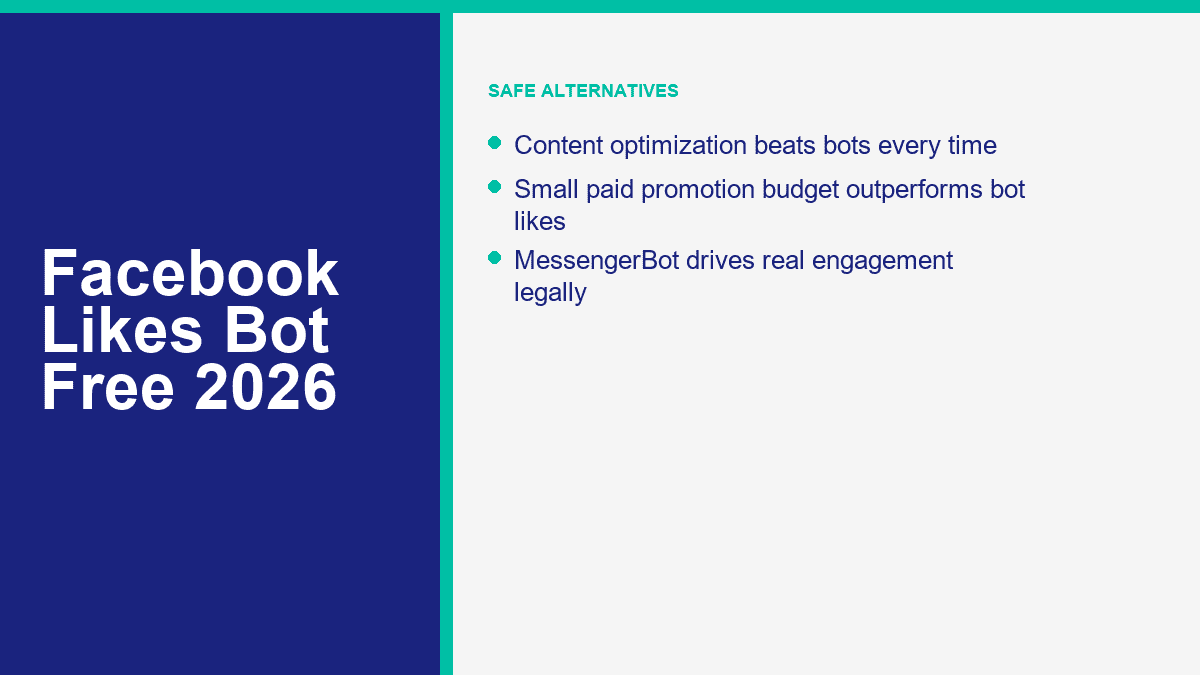 Facebook Likes Bot Free: What Actually Works, What Gets You Banned, and Safe Alternatives 2 safe Facebook engagement