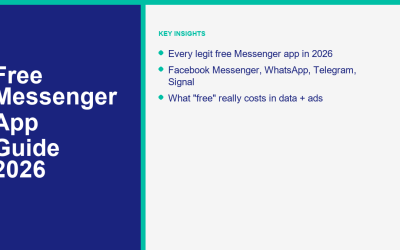免費 Messenger 應用指南：2026 年每個合法下載和替代品