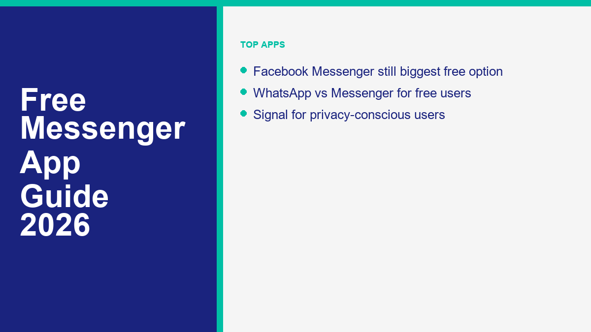 Free Messenger App Guide: Every Legit Download and Alternative in 2026 1 free Messenger apps 2026