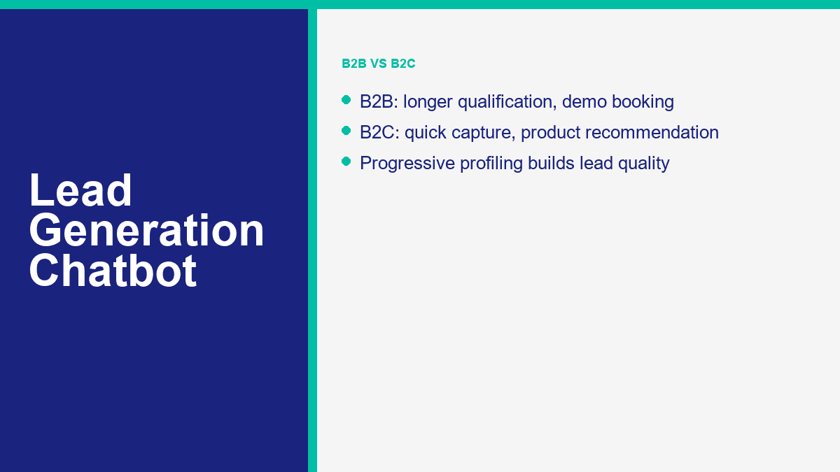 Lead Generation Chatbot: How to Capture 3x More Leads Without Adding Headcount in 2026 1 lead generation approach