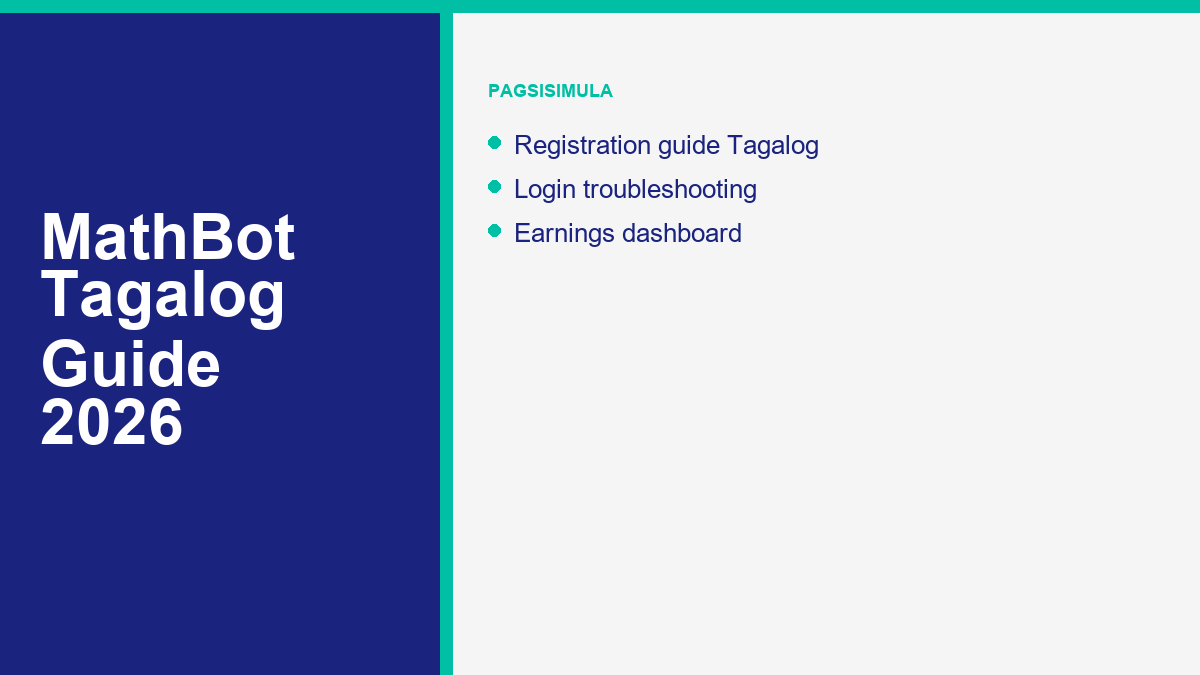 MathBot Tagalog Guide 2026: Paano Mag-Register, Mag-Login, at Kumita ng Pera 1 MathBot Tagalog