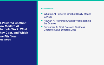 Chatbot Berbasis AI: Cara Kerja Chatbot AI Modern, Biayanya, dan Mana yang Cocok untuk Bisnis Anda