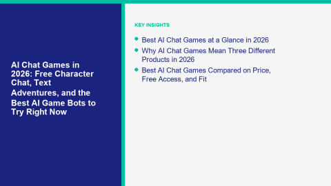 Mga Laro sa Chat ng AI Sa 2026: Libreng Chat ng Tauhan, Text Adventur...