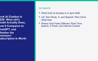 Grok AI Chatbot in 2026: What xAI’s Model Actually Does, How It Compares to ChatGPT, and Whether the Premium+ Subscription Is Worth It