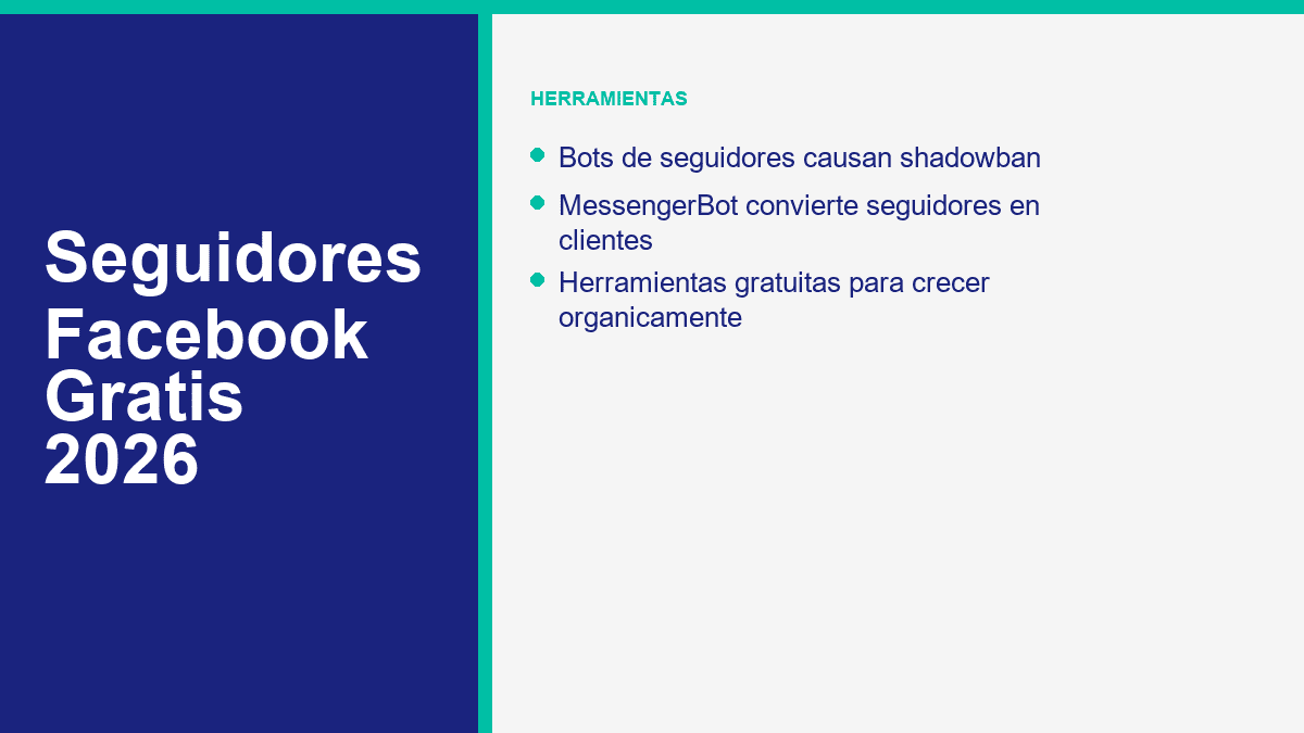 Seguidores Facebook Gratis: Guía Completa 2026 para Conseguir Seguidores Reales 2 herramientas Facebook gratis