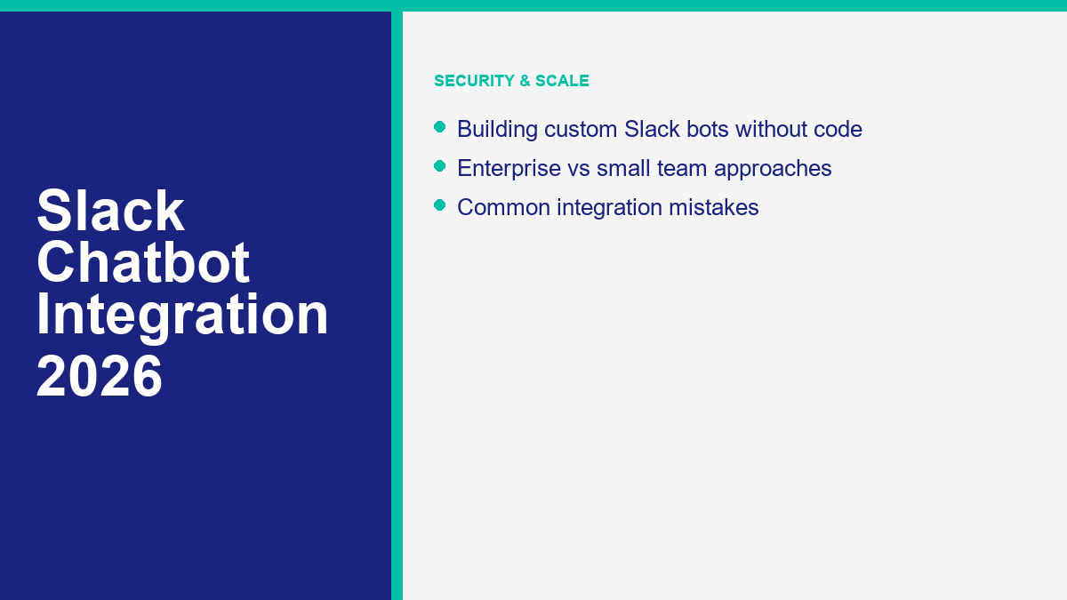 Slack bot security