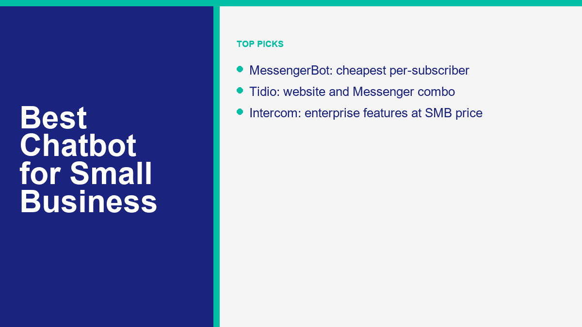 small business chatbot picks