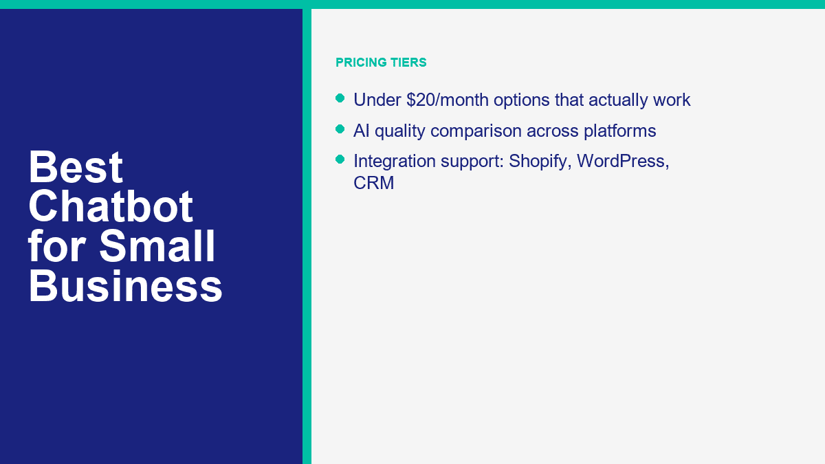 chatbot pricing comparison