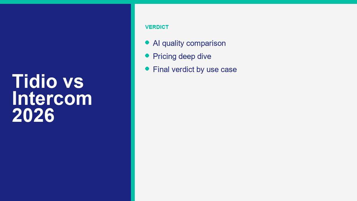 tidio-vs-intercom comparison
