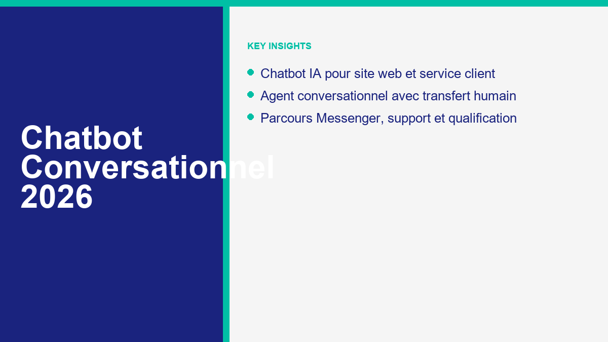 Chatbot Conversationnel: Guide 2026 des Chatbots IA pour Sites Web et Service Client