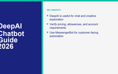 DeepAI Chatbot: Features, Pricing, Use Cases, and Alternatives in 2026