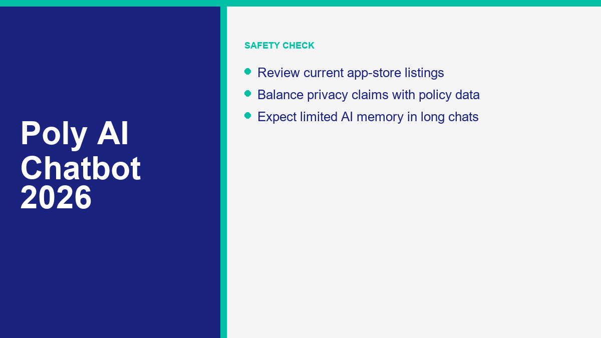 PolyAI PolyBuzz and MessengerBot chatbot category comparison