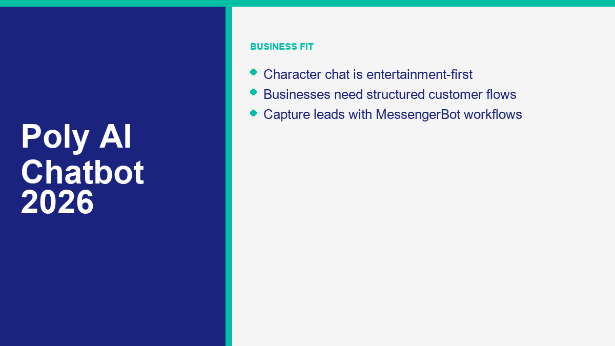 Poly AI chatbot business automation decision checklist
