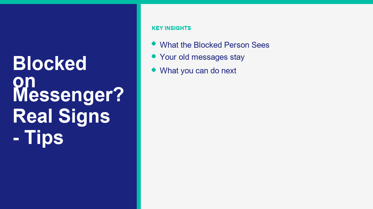 How to Know If Someone Blocked You on Messenger in 2026 (Real Signs) 2 How to Know If Someone Blocked You on Messenger in 2026 (Real Signs) - steps