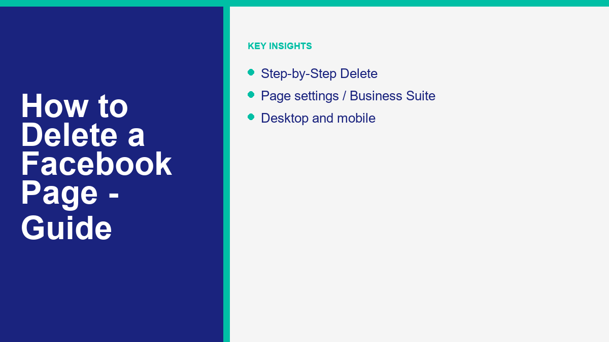 How to Delete a Facebook Page in 2026 (Step-by-Step) 1 How to Delete a Facebook Page in 2026 (Step-by-Step) - details