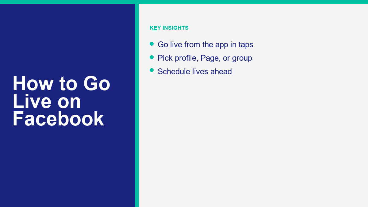 How to Go Live on Facebook in 2026 (Phone, Desktop & Tips)